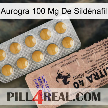 Aurogra 100 Mg De Sildénafil 41